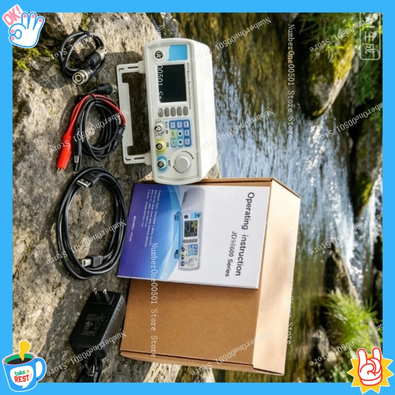 JDS6600 เครื่องกำเนิดสัญญาณฟัง - Function Arbitrary Waveform Generator บทวิจารณ์และราคา