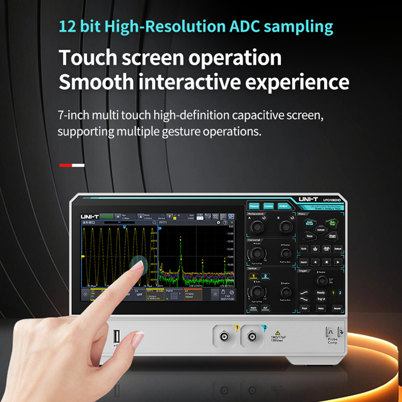 UNI-T UPO1154HD UPO1082HD ออสซ - Signal Generator Spectrum Analyzer บทวิจารณ์และราคา