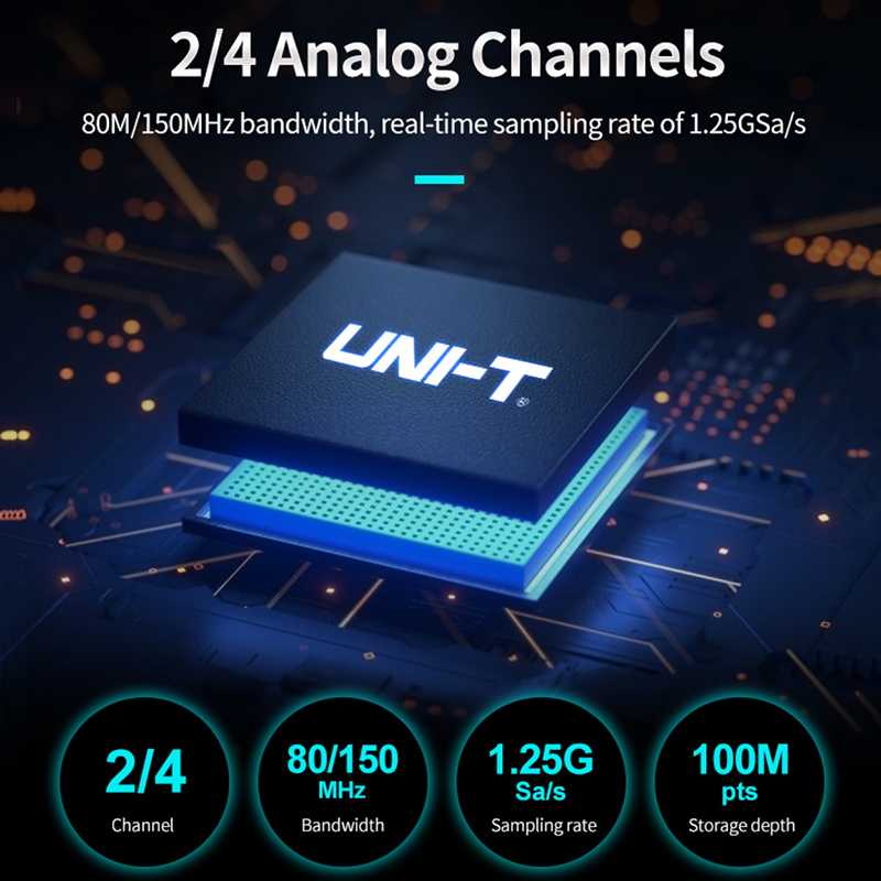 UNI-T UPO1154HD UPO1082HD ออสซ - Signal Generator Spectrum Analyzer บทวิจารณ์และราคา