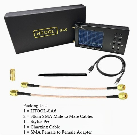 เครื่องวิเคราะห์สเปกตรัมแบบพกพ - Signal Generator Spectrum Analyzer บทวิจารณ์และราคา