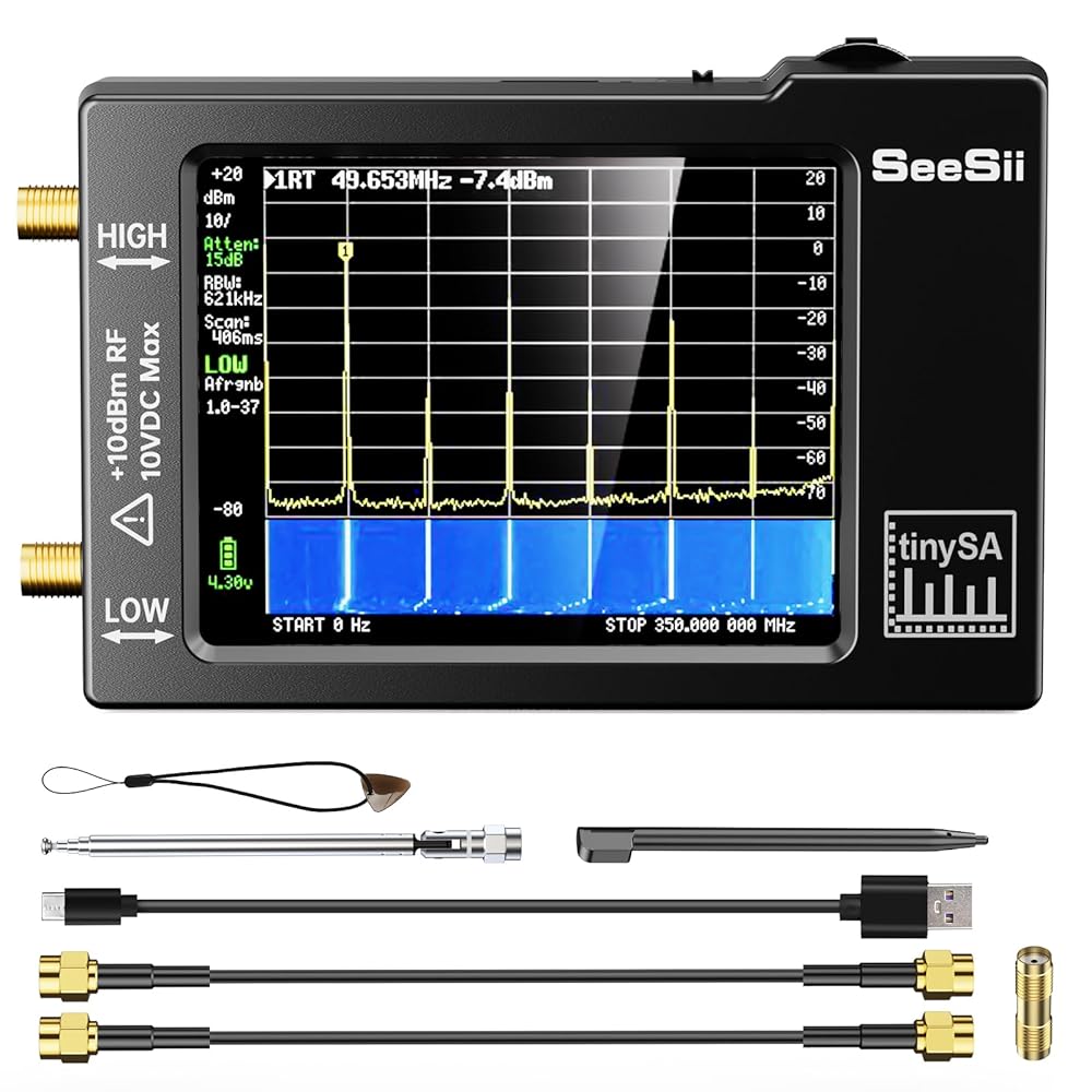 เครื่องวิเคราะห์สเปกตรัมขนาดเล - Signal Generator Spectrum Analyzer บทวิจารณ์และราคา