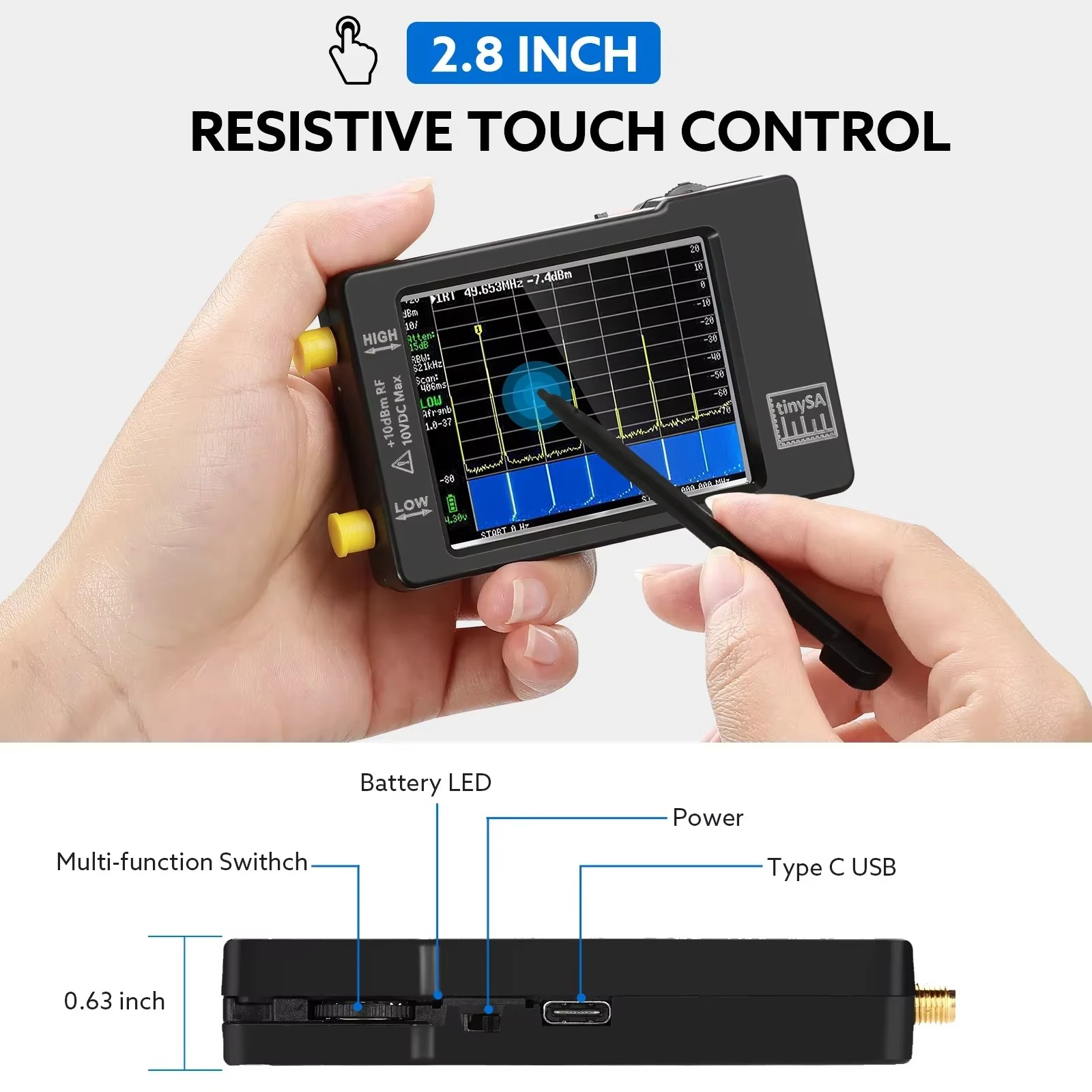 เครื่องวิเคราะห์สเปกตรัมขนาดเล - Signal Generator Spectrum Analyzer บทวิจารณ์และราคา